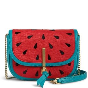 Vera Bradley watermelon leather bag